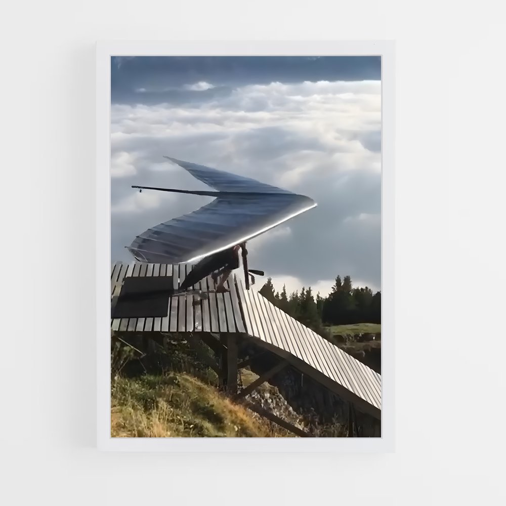 Poster Sommet Énergétique – affiche Deltaplane (vue 3)